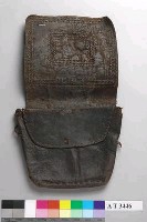 鹿皮男用背袋藏品圖，第8張